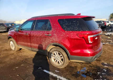 2016 Ford Explorer z USA, uszkodzony, nr VIN 1FM5K8BH4GGA92812